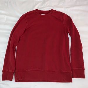 Goodfellow Red Sweatshirt medium Crewneck